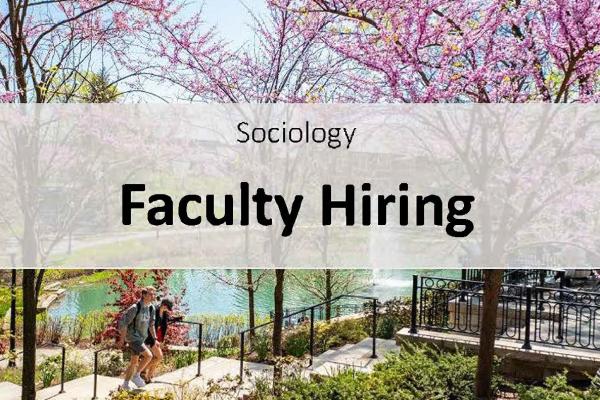 Title: Sociology Faculty Hiring in front of Mirror Lake