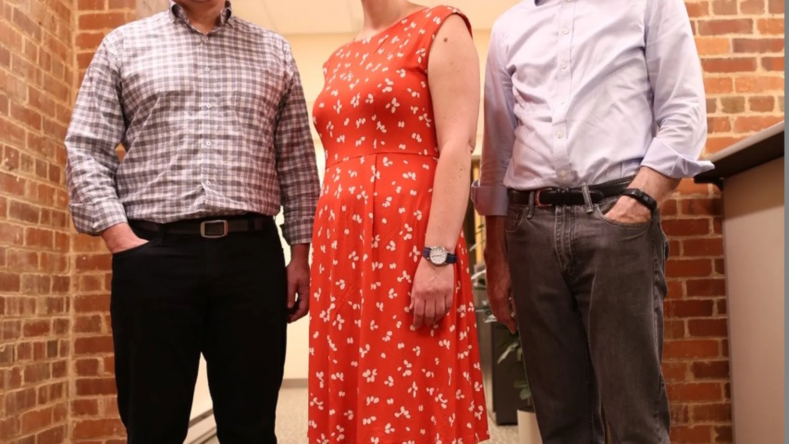 Photo of Clark, Hayford, and Casterline