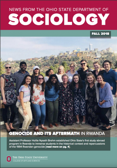 Cover of Sociology Newsletter