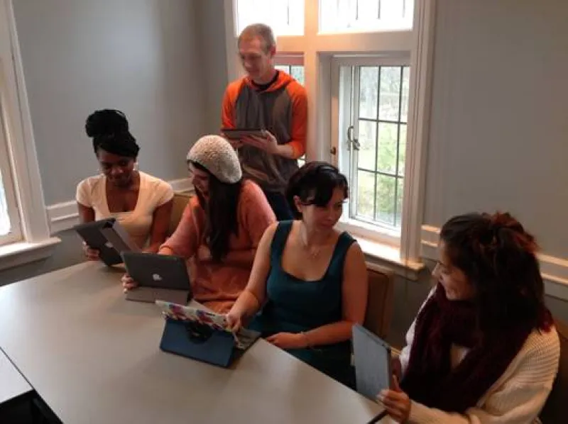 Photo of students in a classroom