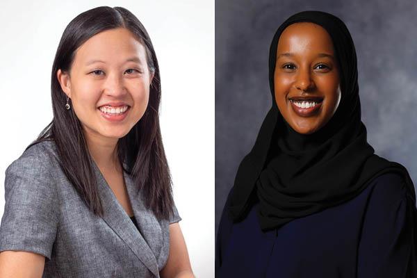 Tiffany Huang (left); Nima Dahir (right)