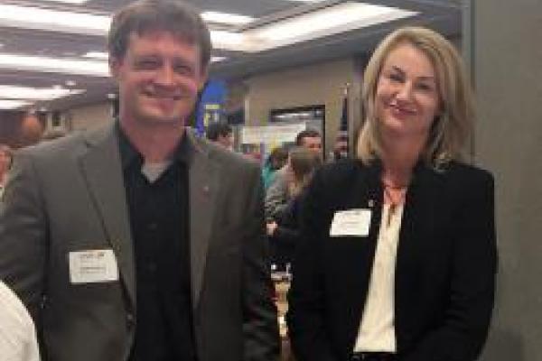Scott Duxbury (left) and Dana Haynie (right) Photo of Scott Duxbury and Dana Haynie